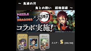 【鬼滅の刃 Sランク】雷神×風神パーティ【パズドラ】